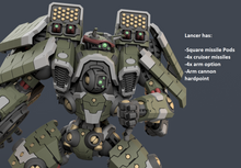 Load image into Gallery viewer, Orca Lancer: Titanic Hardsuit
