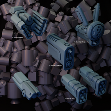 Load image into Gallery viewer, Shortfin Asagi - Mkii Light Hardsuit Squad (3x)