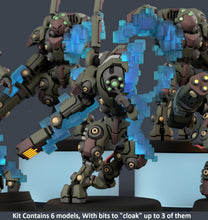 Load image into Gallery viewer, Poy'Per GhostShrimp Stealth Hardsuit Squad (6x)