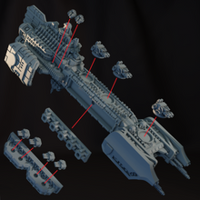 Load image into Gallery viewer, Jarhead Beta Pattern Battleship Barge
