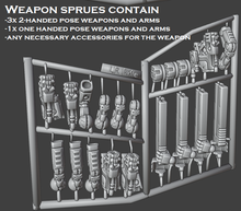 Load image into Gallery viewer, Kitbash Sprues: Mk2 Koi Hardsuit