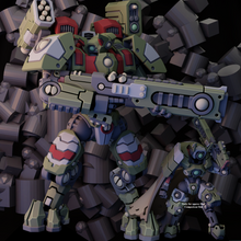 Load image into Gallery viewer, Koi Asagi - Mkii Light Hardsuit Squad (3x)