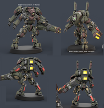Load image into Gallery viewer, Poy'Per GhostShrimp Stealth Hardsuit Squad (6x)