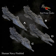 Load image into Gallery viewer, Human Navy Firebird Escort x4
