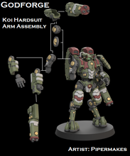 Load image into Gallery viewer, Koi - Mk1 Light Hardsuit Squad (3x)