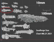 Load image into Gallery viewer, Human Navy Cyanide Pattern Battleship
