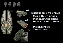 Load image into Gallery viewer, Koi - Mk1 Light Hardsuit Squad (3x)