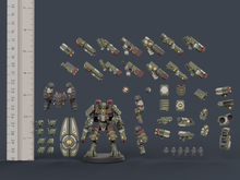 Load image into Gallery viewer, Koi - Mk1 Light Hardsuit Squad (3x)