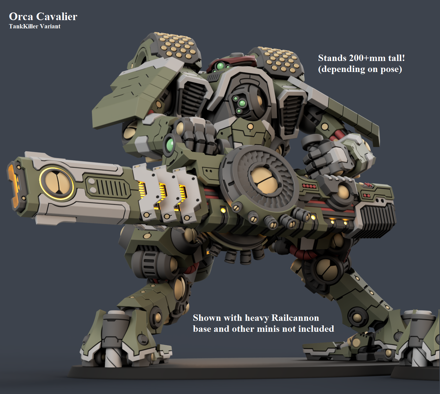 Orca Cavalier: Titanic Hardsuit – GodForge