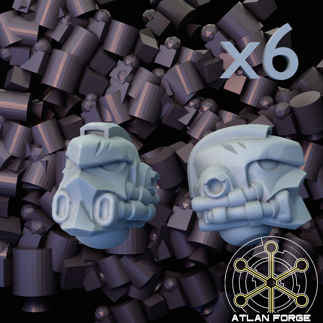 6x Shark Guard Heads D