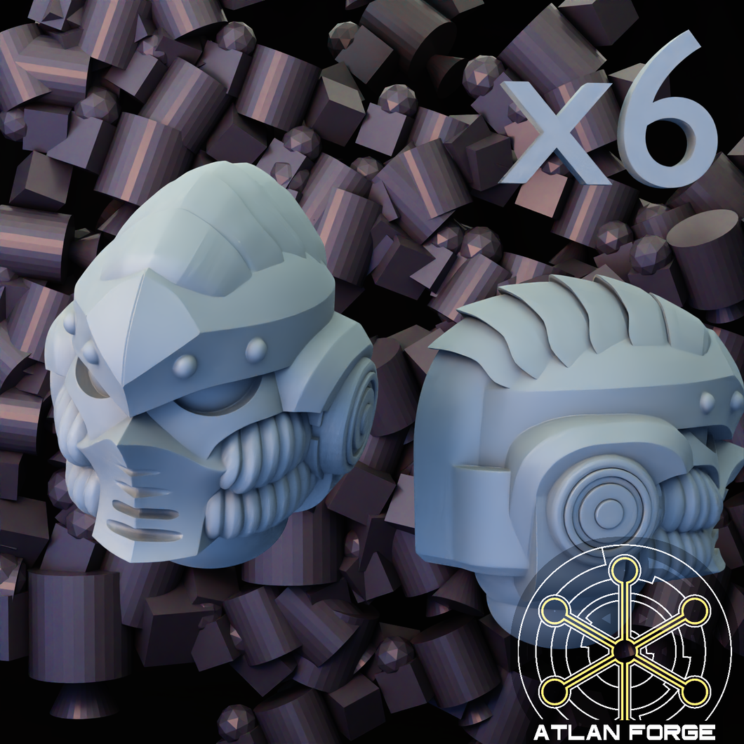 6x SharkKai Heads B