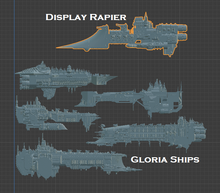 Load image into Gallery viewer, Display Scale Human Navy Rapier
