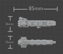 Load image into Gallery viewer, 2x Terran Dolphin Class Light Cruisers
