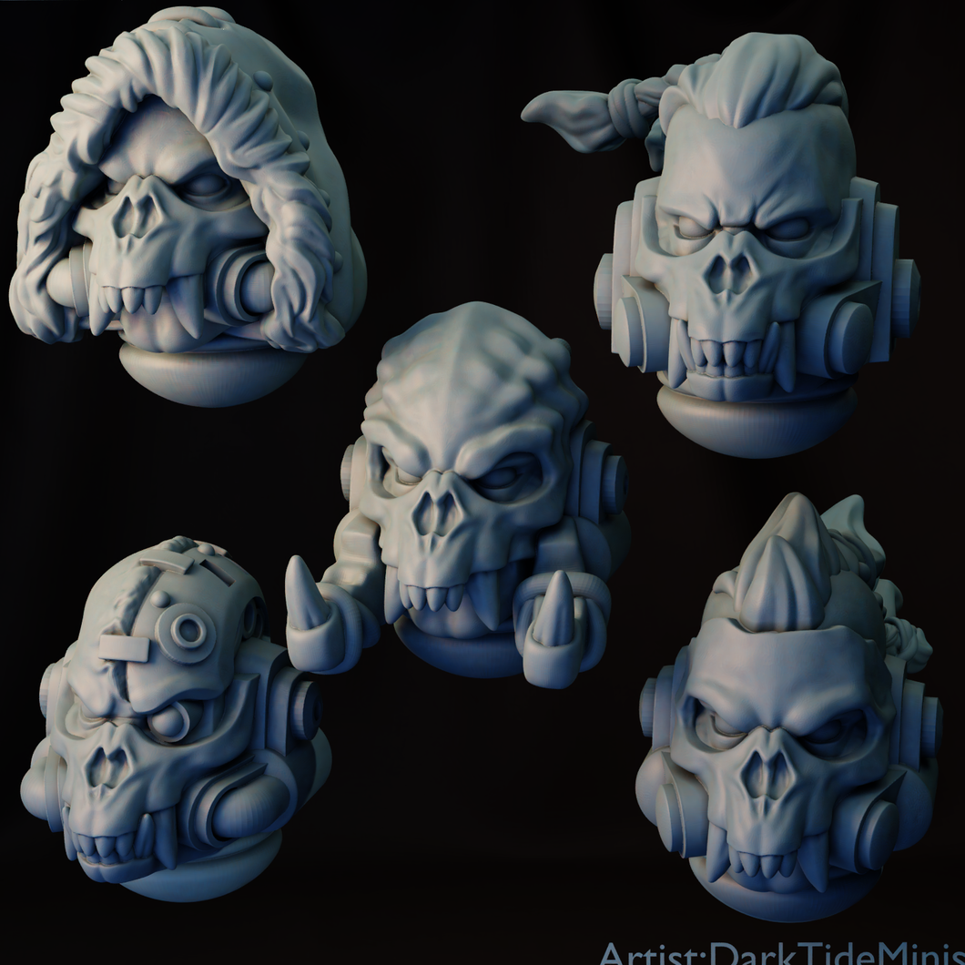 10x Primal Hounds Heads #2
