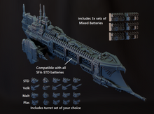 Load image into Gallery viewer, Human Navy RB Pattern Battleship
