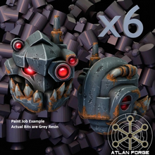 Load image into Gallery viewer, 6x Shark Void Hunter Heads B
