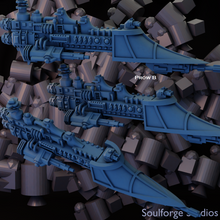 Load image into Gallery viewer, Human Navy Industrial Firebird Escort x4
