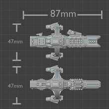 Load image into Gallery viewer, 2x Terran Alliance Cruiser
