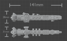 Load image into Gallery viewer, 1x Terran Mercury Class Heavy Battlecruiser
