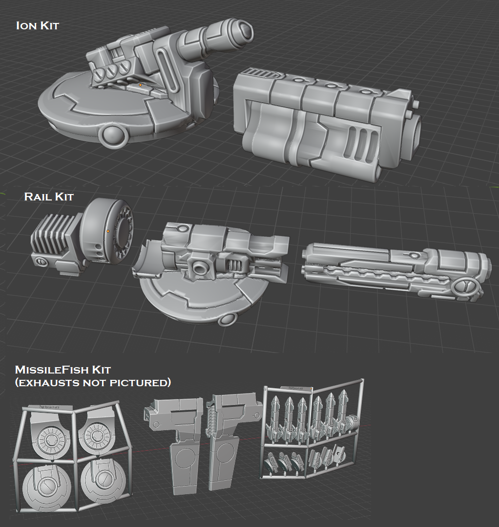 TriggerFish Chassis MagSwap Bits