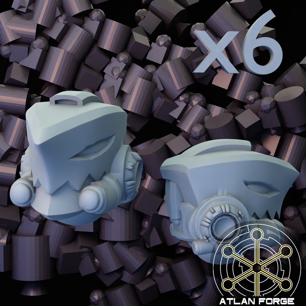 6x Shark Heavy Heads A