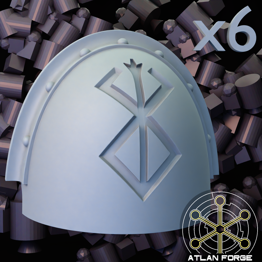 6x Branded Pauldron A
