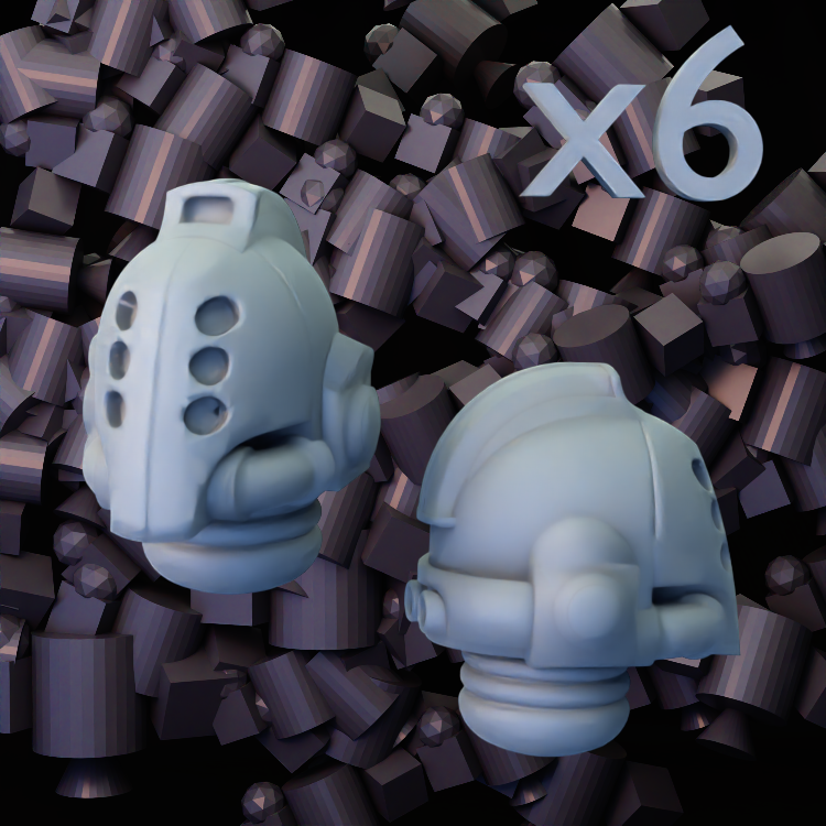 6x SpecOps Armored Head D