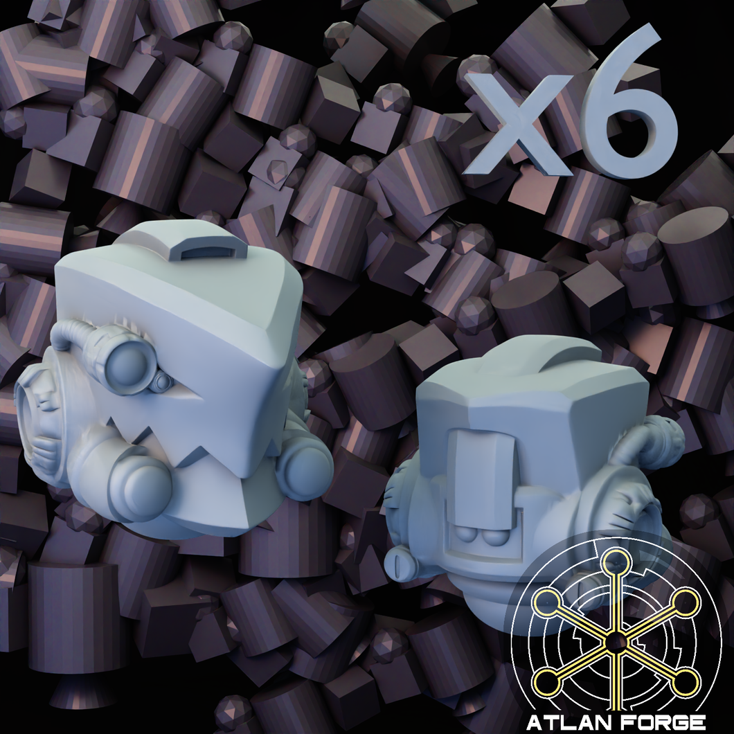 6x Shark Heavy Heads B