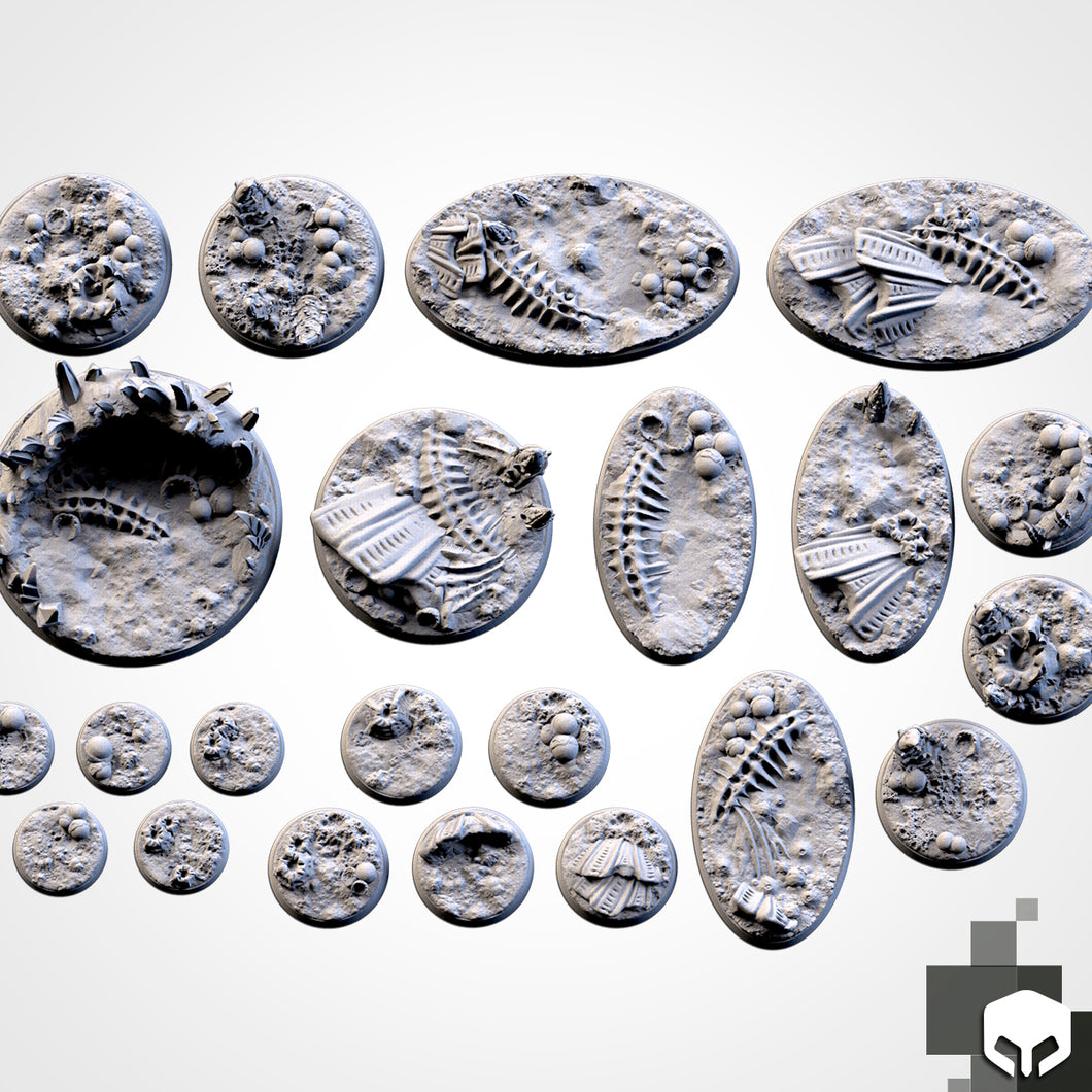 Magnetic Alien Bases (select your size) for miniatures