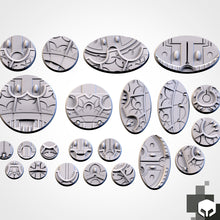 Load image into Gallery viewer, Magnetic Mythic Temple Bases (select your size) for miniatures
