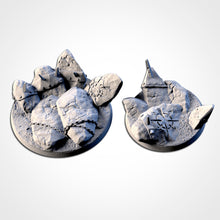 Load image into Gallery viewer, Magnetic Chaos Hell Bases (select your size) for miniatures
