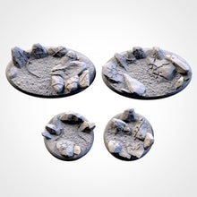 Load image into Gallery viewer, Magnetic Chaos Hell Bases (select your size) for miniatures
