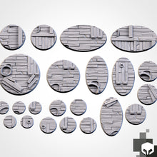 Load image into Gallery viewer, Magnetic Wooden Ship Bases (select your size) for miniatures

