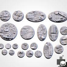 Load image into Gallery viewer, Magnetic Egyptian Bases (select your size) for miniatures
