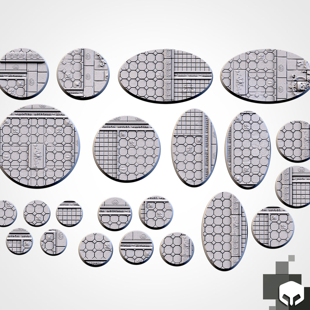 Magnetic Royal Palace Bases (select your size) for miniatures