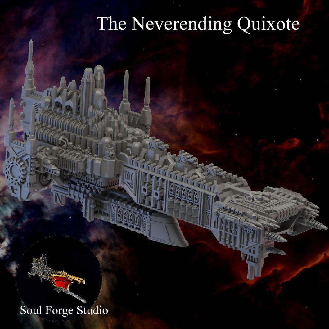 Neverending Quixote, Titanic Battleship, Soulforge Battlefleet