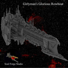 Load image into Gallery viewer, Girlymann&#39;s Rowboat, Titanic Battleship, Soulforge Battlefleet
