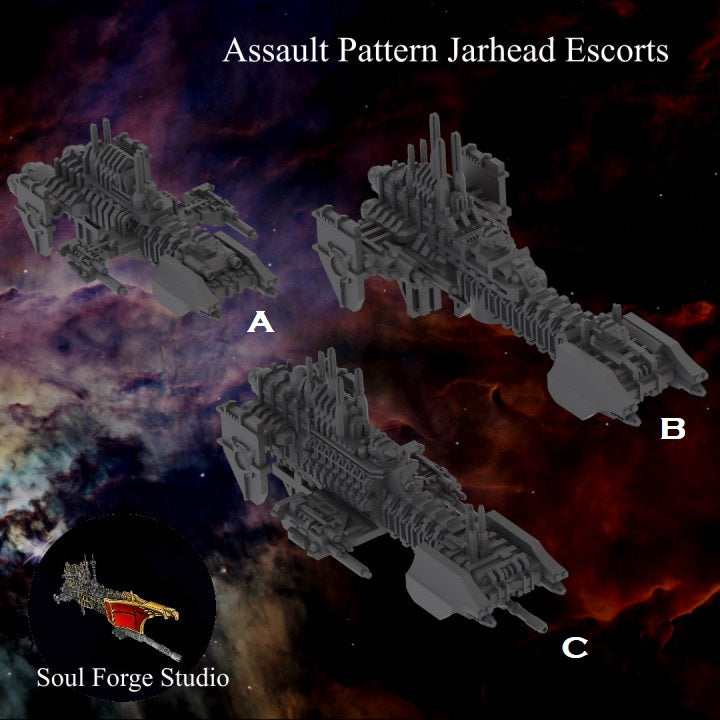 Jarhead Assault Pattern Escort x4