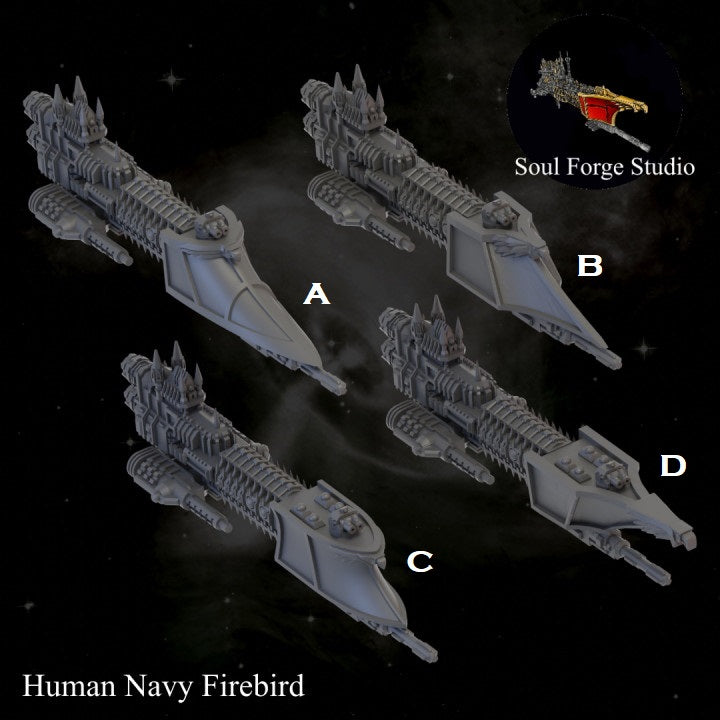 Human Navy Firebird Escort x4