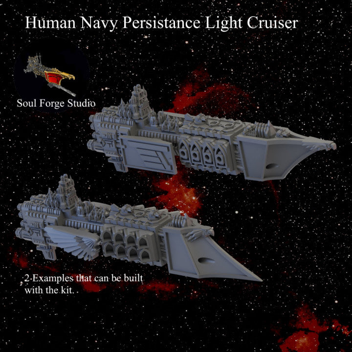 Human Navy Persistence Light Cruiser