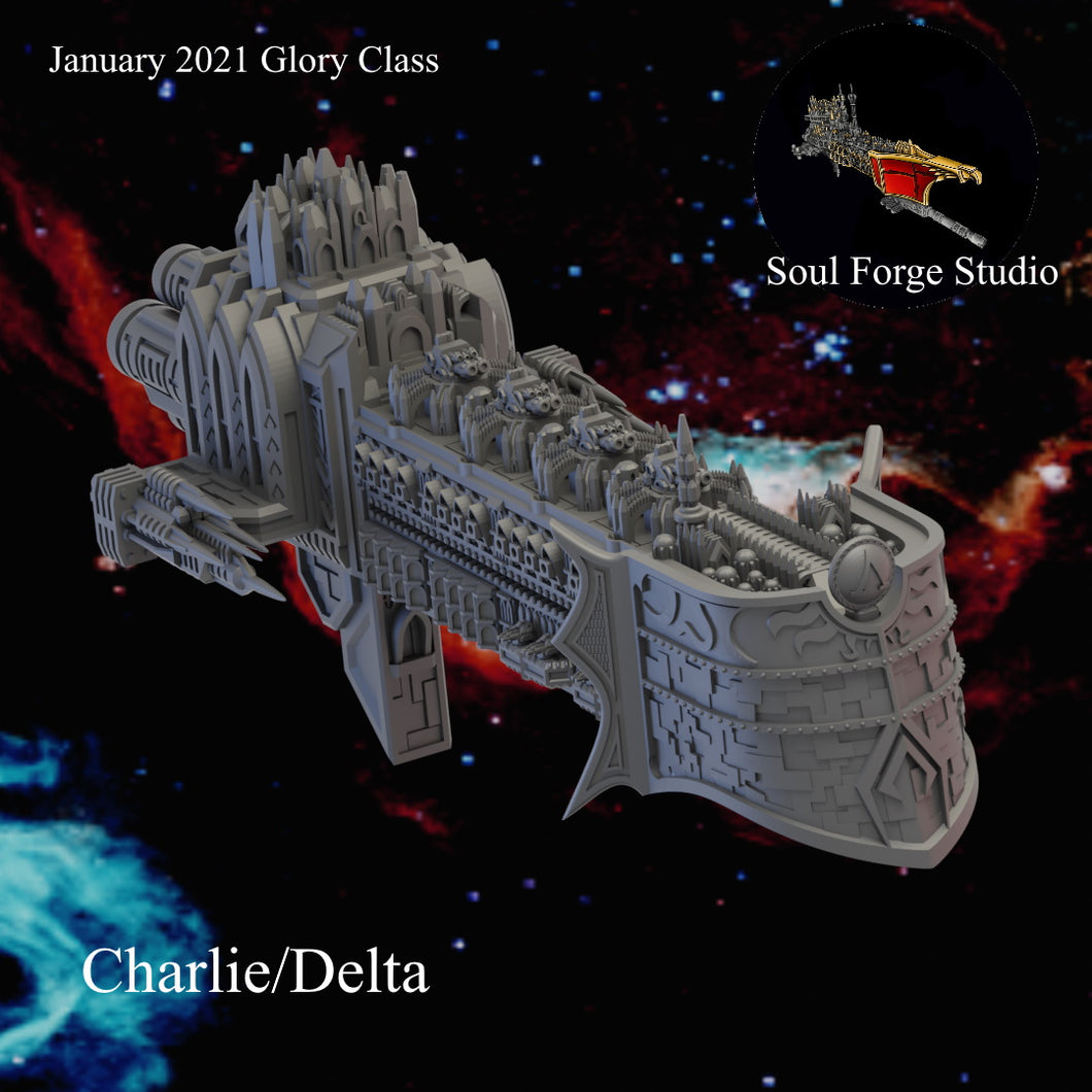 Charlie Delta, Titanic Battleship, Soulforge Battlefleet