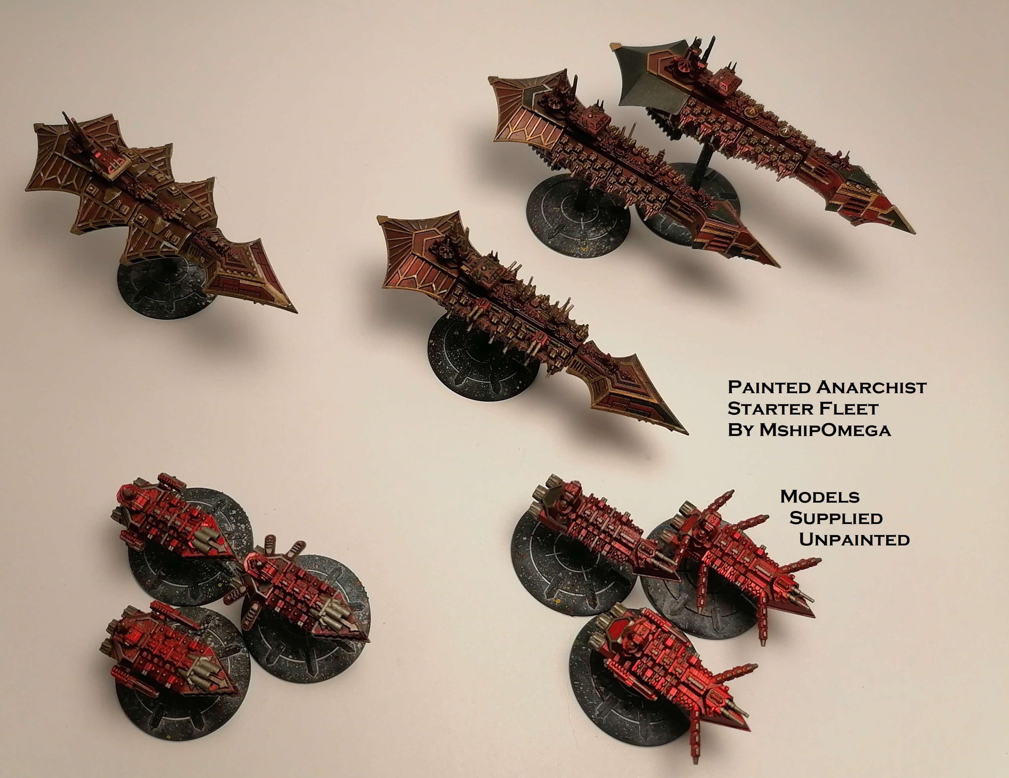 Soulforge Anarchist Starter Fleet orders