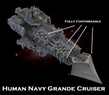 Load image into Gallery viewer, Human Navy Grande Cruiser
