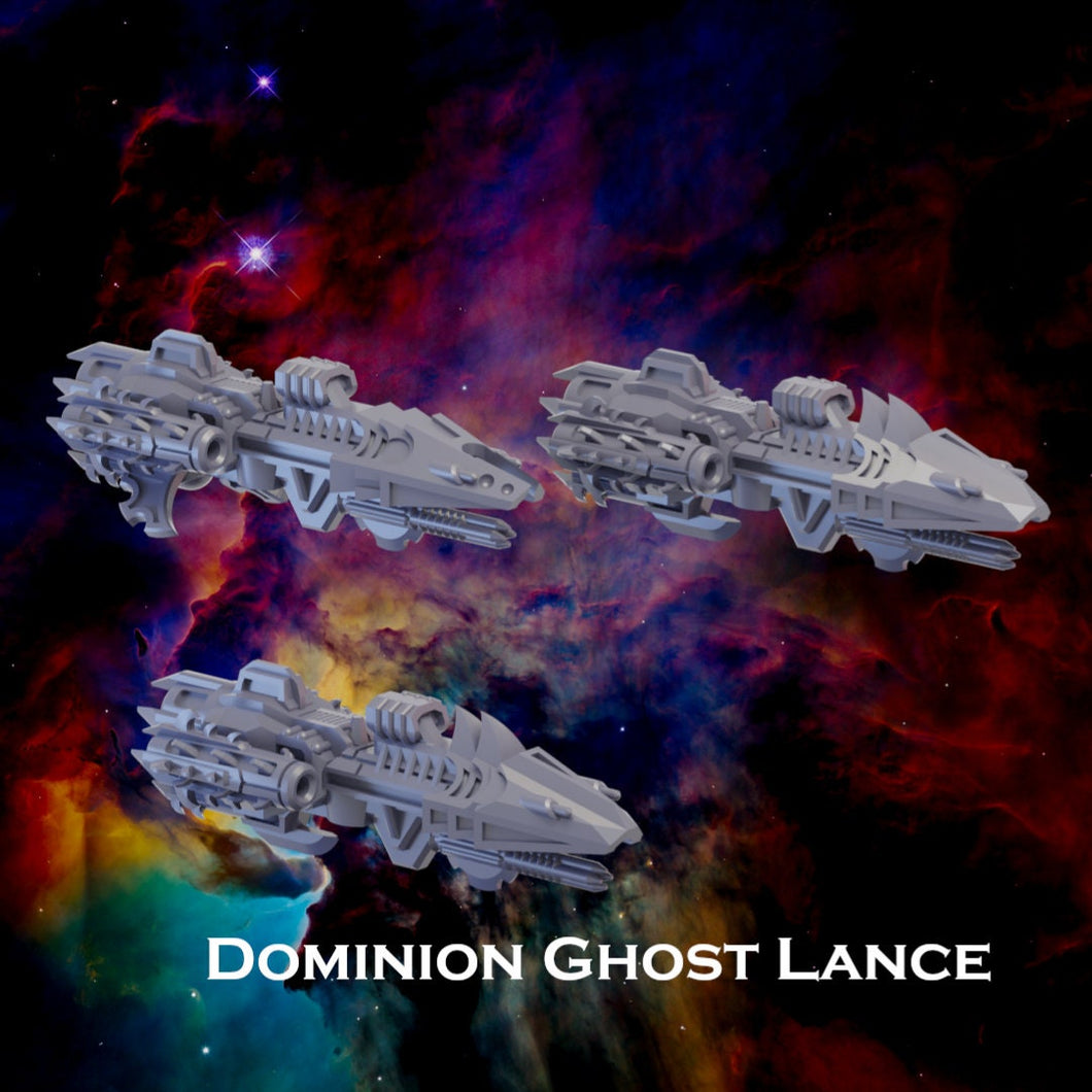 Dominion Ghost Lance Escort x3 , Soulforge Studios
